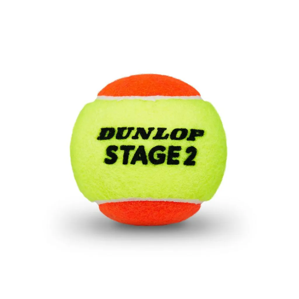 Stage 2 Orange tennisballen 3-pack oranje geel*Dunlop Best