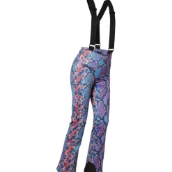 ELENA skibroek dames snake turchese*Goldbergh