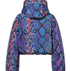 LUCINDA winterjas dames snake turchese*Goldbergh Hot