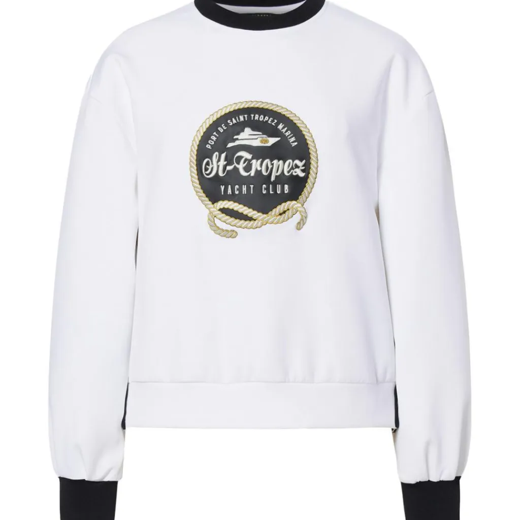 Port sweater dames white*Goldbergh New