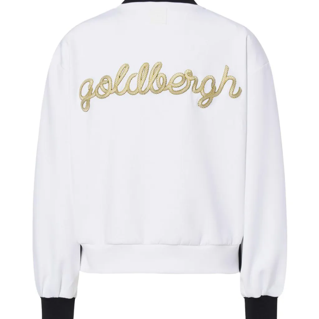Port sweater dames white*Goldbergh New