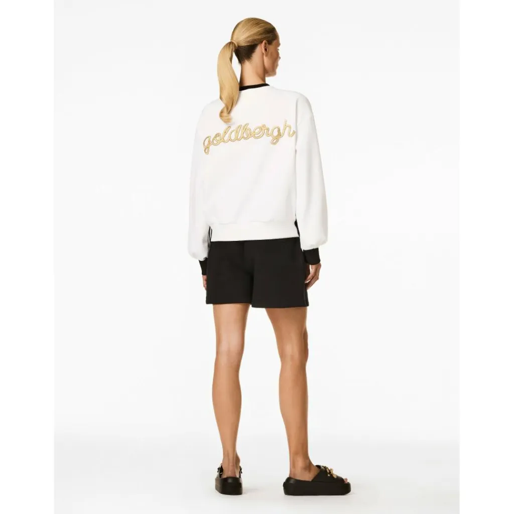 Port sweater dames white*Goldbergh New