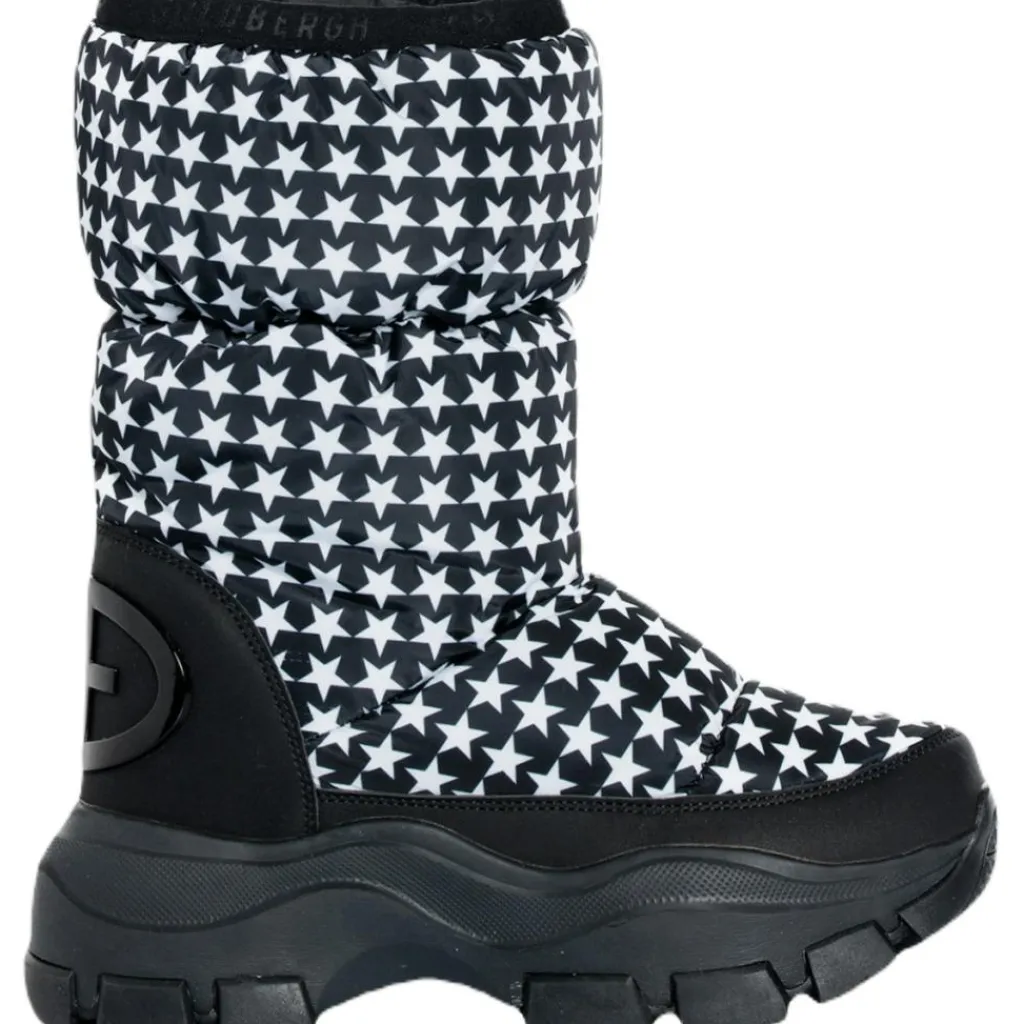 Power Puffy snowboots dames black white*Goldbergh Discount