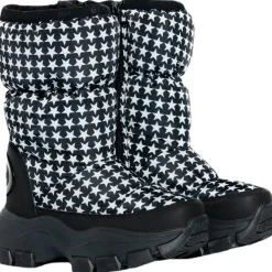 Power Puffy snowboots dames black white*Goldbergh Discount