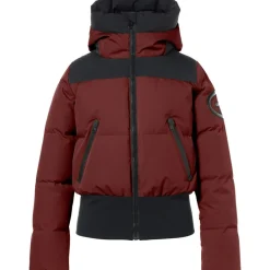 VILLAGE winterjas dames vino rosso*Goldbergh New