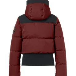 VILLAGE winterjas dames vino rosso*Goldbergh New