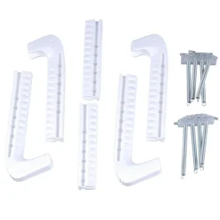 Speed Deluxe 5 schaatsbeschermers wit*Guardog Best