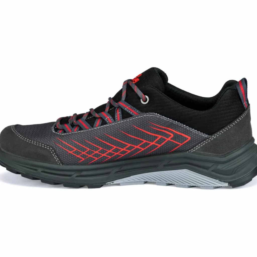 Coastridge Low ES wandelschoenen heren asphalt red*Hanwag Outlet