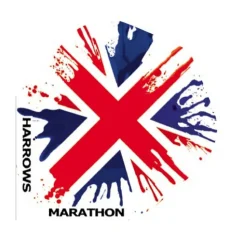  Darts Marathon Union Jack flights*Harrows Darts Discount