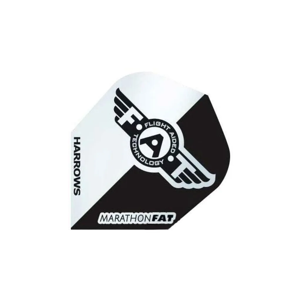 Darts Marathon F.A.T. flights zwart*Harrows Darts New
