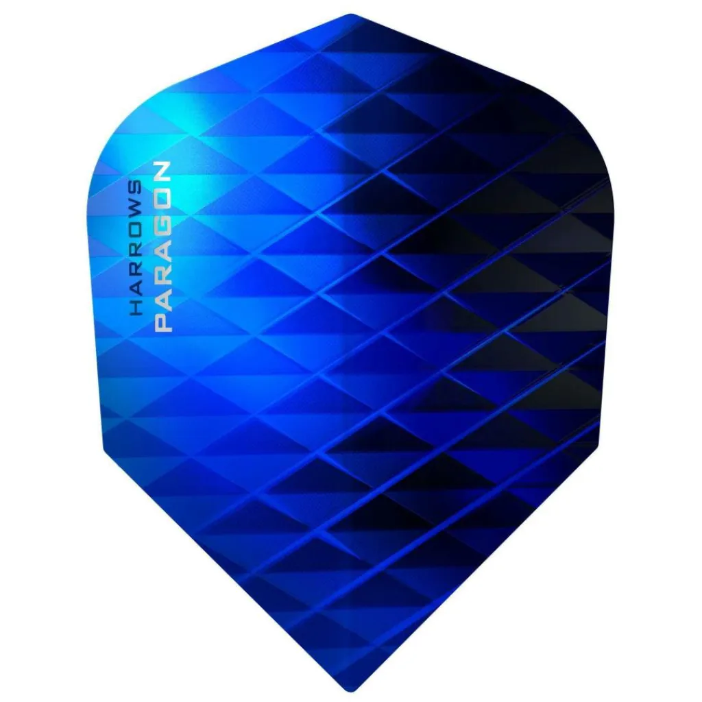 Darts Paragon flights blauw*Harrows Darts Best