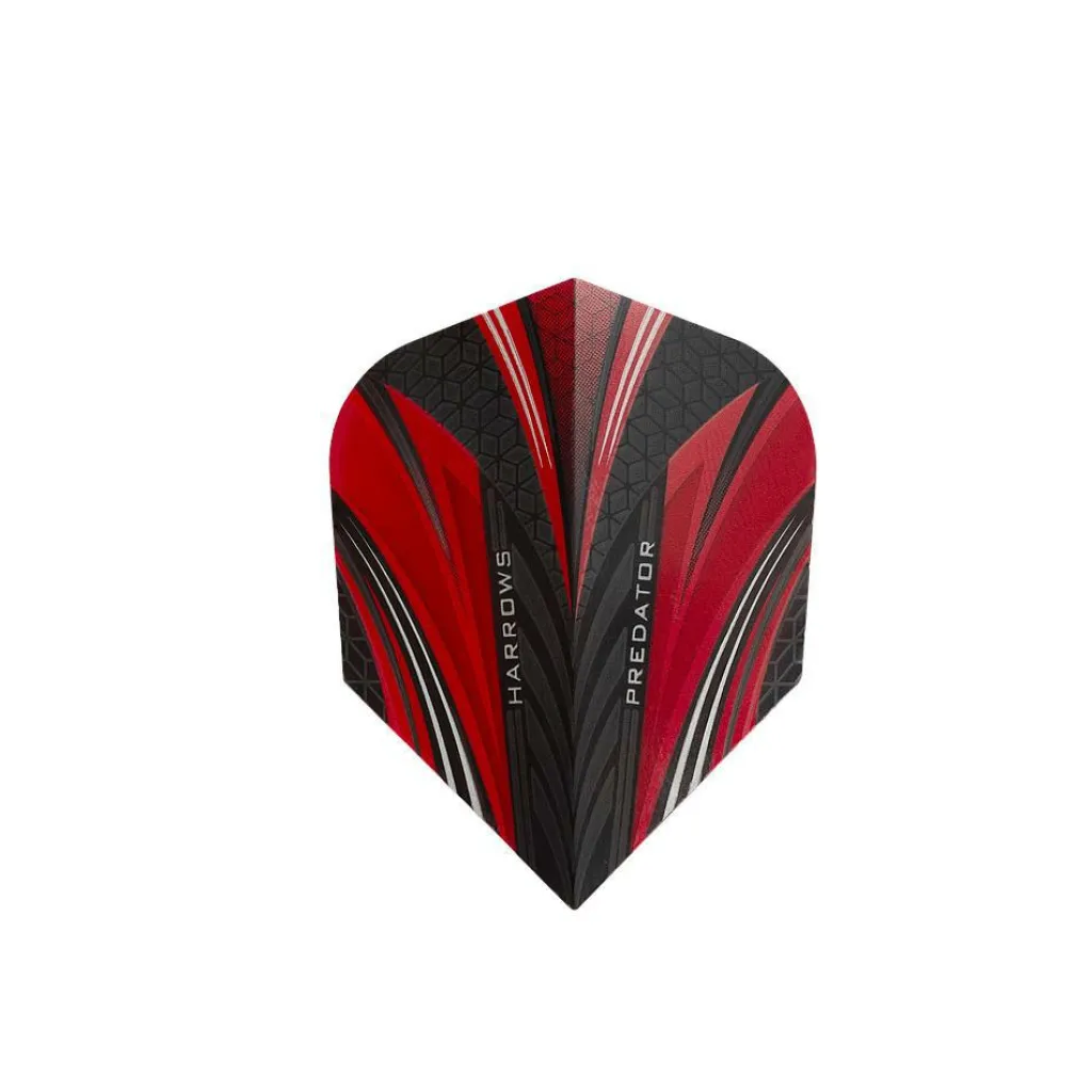 Darts Prime flights predator red*Harrows Darts