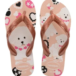 Kids Top Pets Ballet slippers junior rose golden  blush*Havaianas New