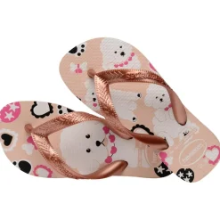 Kids Top Pets Ballet slippers junior rose golden  blush*Havaianas New