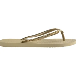 Slim Glitter II slippers sand grey*Havaianas Hot
