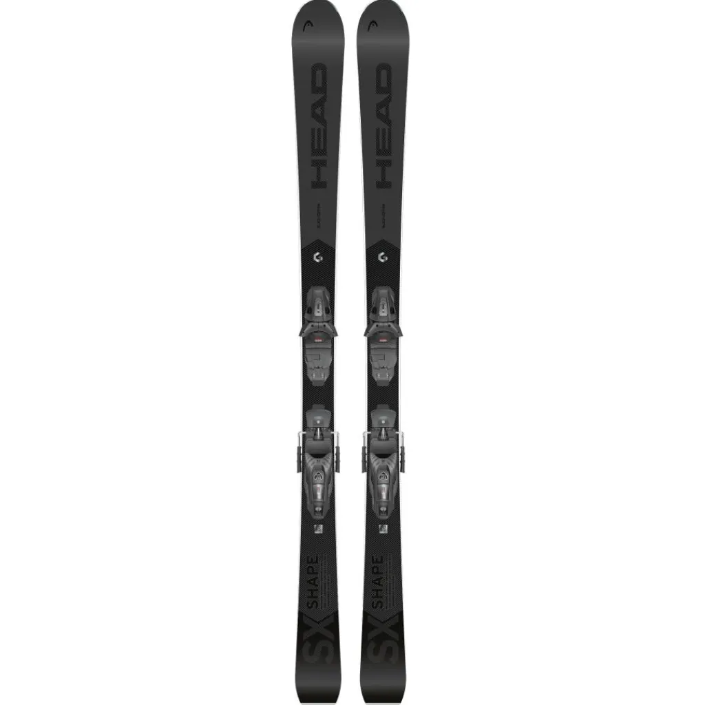 Shape SX Black Edition 25 - 26 ski's met PR 11 GW binding*Head Best