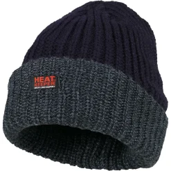 Thermisch muts heren navy*Heatkeeper Outlet