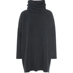  High Neck sweater dames soft black*Henriette Steffensen Outlet