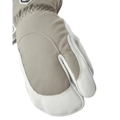 Heli Ski Lobster handschoenen dames khaki offwhite*Hestra Hot