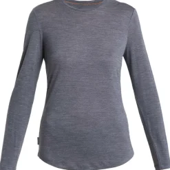 125 Cool-Lite Sphere III LS thermos dames midnight  navy heather*Icebreaker Best