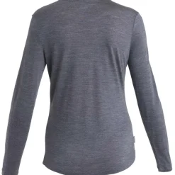 125 Cool-Lite Sphere III LS thermos dames midnight  navy heather*Icebreaker Best