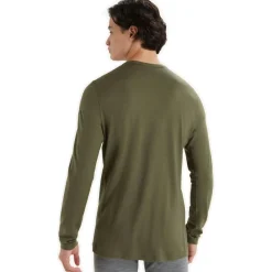 200 Oasis LS thermoshirt heren loden*Icebreaker