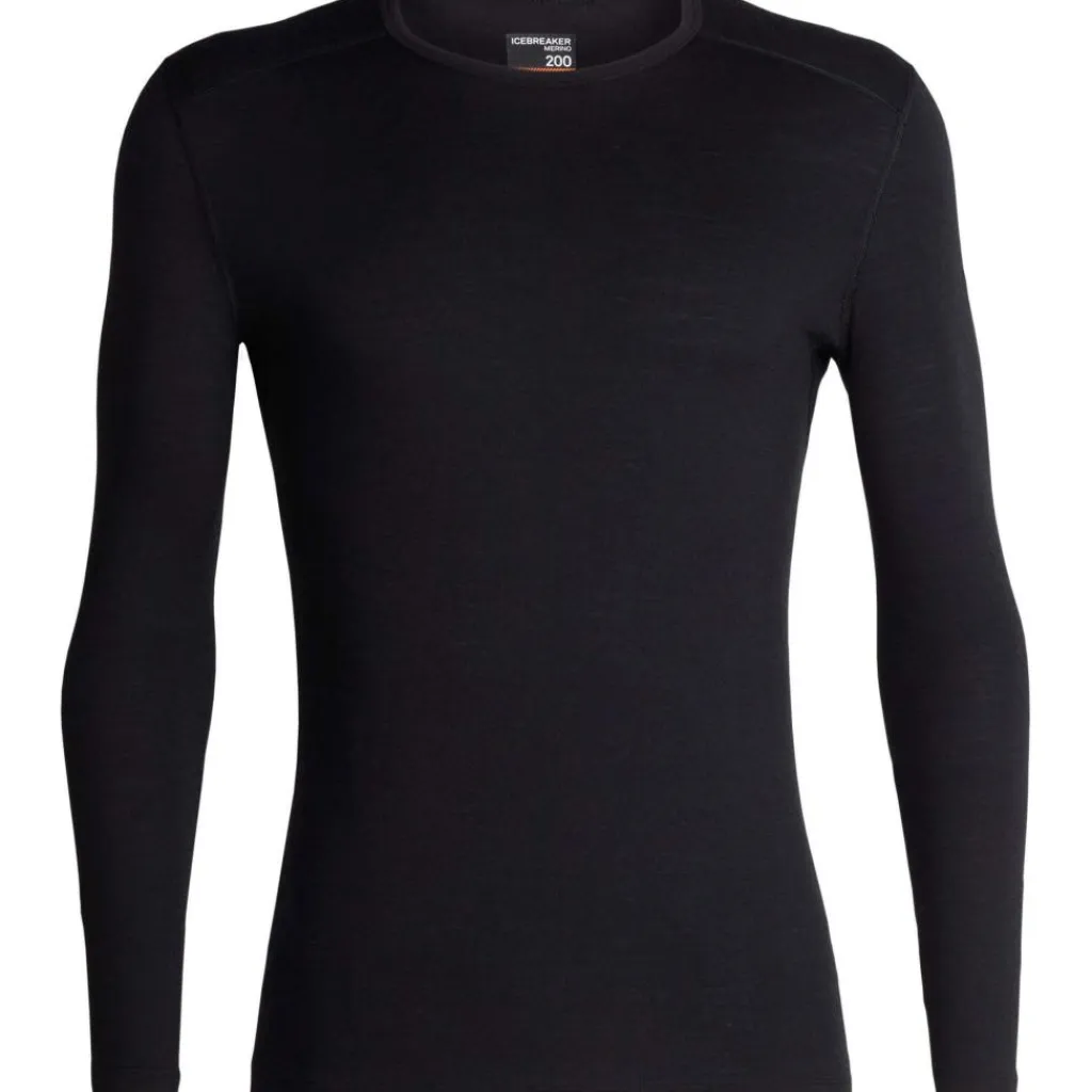 200 Oasis LS thermoshirt heren black*Icebreaker