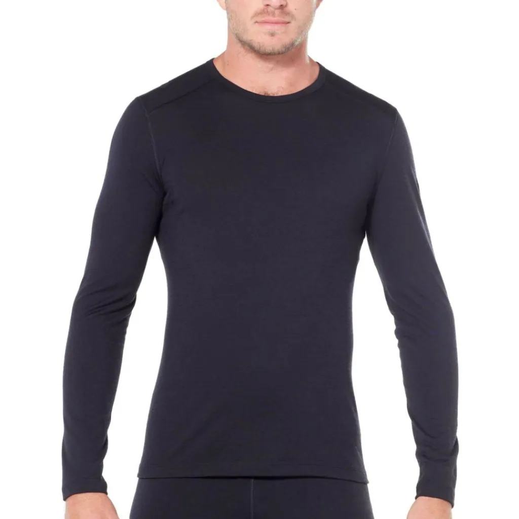 200 Oasis LS thermoshirt heren black*Icebreaker