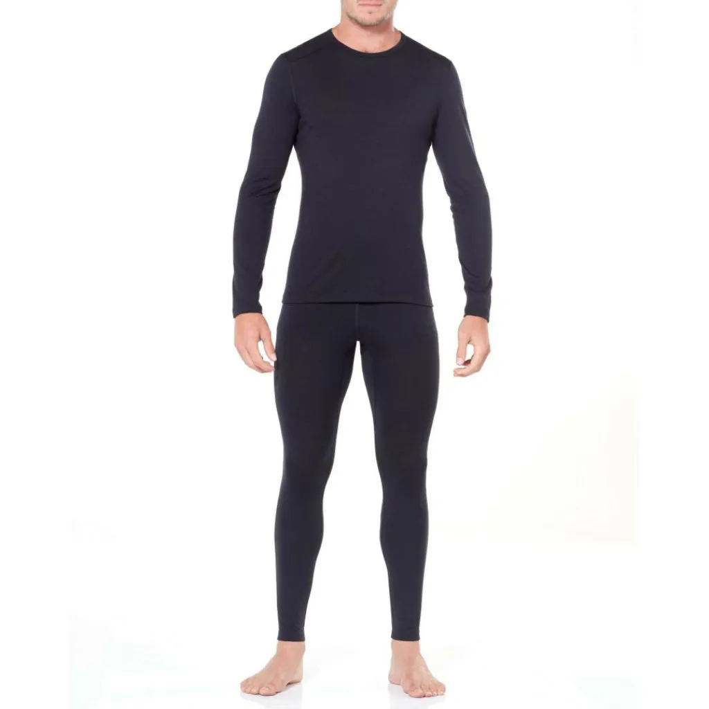 200 Oasis LS thermoshirt heren black*Icebreaker