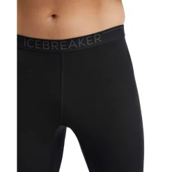 200 Oasis thermobroek heren black*Icebreaker Hot