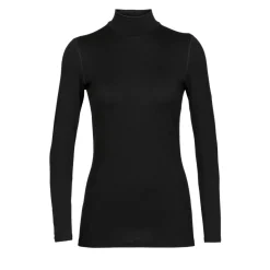 260 Tech LS Turtleneck thermoshirt dames black*Icebreaker New