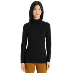260 Tech LS Turtleneck thermoshirt dames black*Icebreaker New