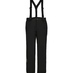 Lisman salopette skibroek junior zwart*Icepeak Hot