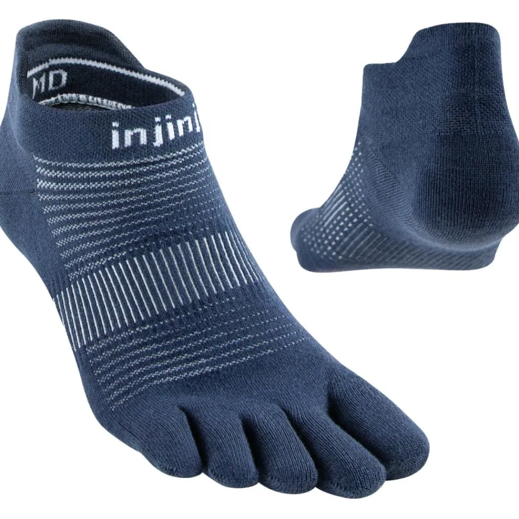 Run Lightweight No-show hardloopsokken navy*Injinji Clearance