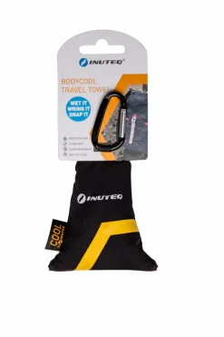 Bodycool Travel handdoek black*INUTEQ Online