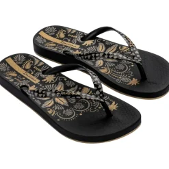 Anatomic Nature slippers dames black*Ipanema Online