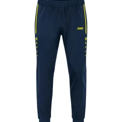 Allround Polyester trainingsbroek marine fluogeel*JAKO Sale