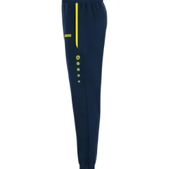 Allround Polyester trainingsbroek marine fluogeel*JAKO Sale