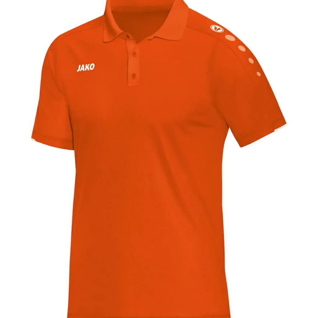 Classico Polo fluo oranje*JAKO Online