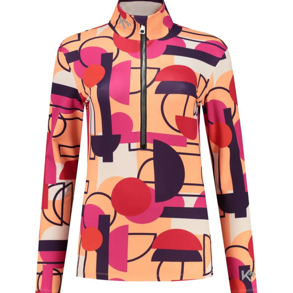 Geoshapes skipully dames colourful*Kou Sportswear Clearance