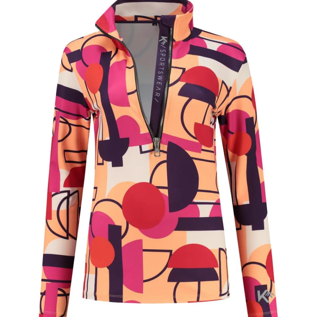 Geoshapes skipully dames colourful*Kou Sportswear Clearance