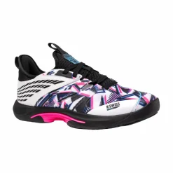 Speedtrac padelschoenen heren white black neon pink*K-Swiss Outlet