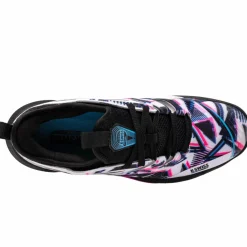 Speedtrac padelschoenen heren white black neon pink*K-Swiss Outlet