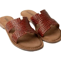 Flor slippers dames tan*Lazamani Sale
