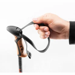 Khumbu wandelstokken dark anthracite white bright red*Leki Online