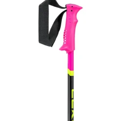 Racing Kids skistokken junior neon pink black  neon yellow*Leki Discount