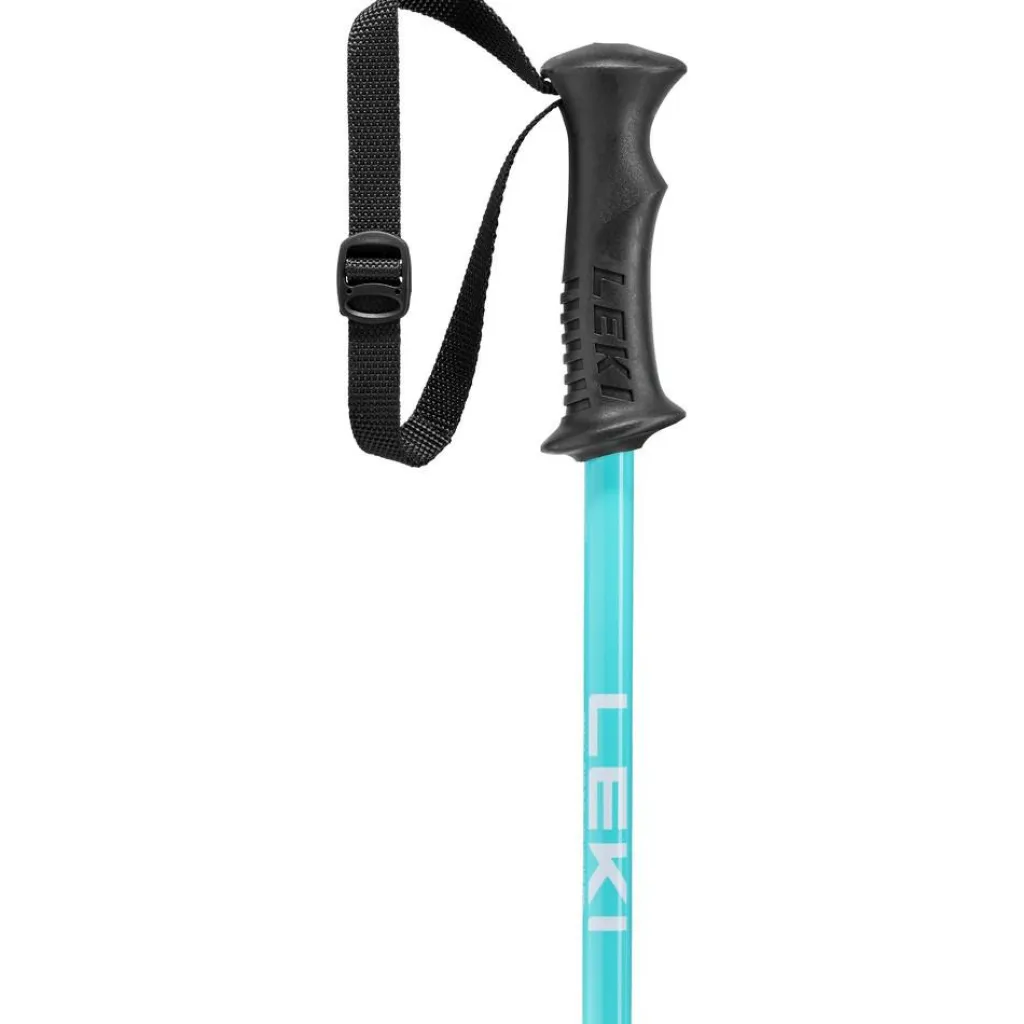 Rider skistokken junior dark blue light turquoise white*Leki Hot