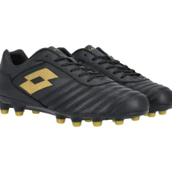 Milano 700 AGM voetbalschoenen heren all black light platino*Lotto Online