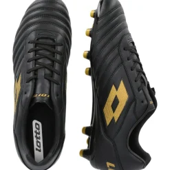 Milano 700 AGM voetbalschoenen heren all black light platino*Lotto Online