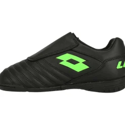 Milano 700 ID K zaalvoetbalschoenen junior all black spring green*Lotto